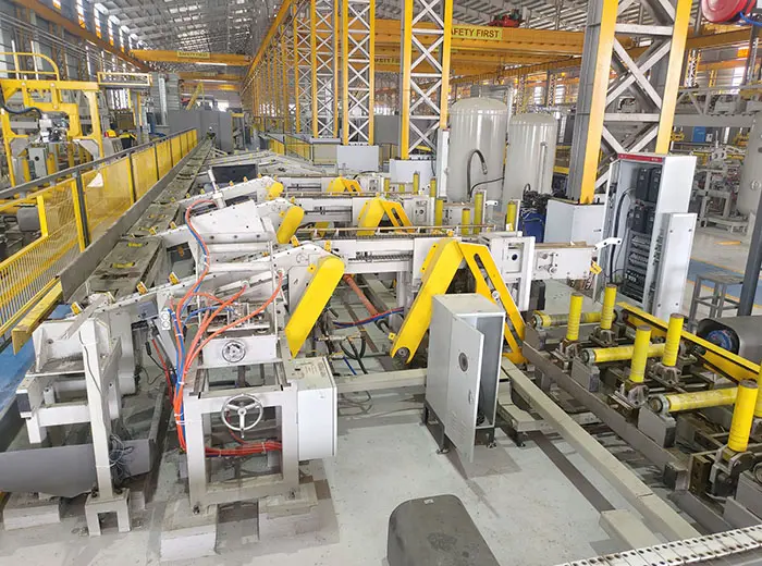 Automatic fork arm Stacking Machine