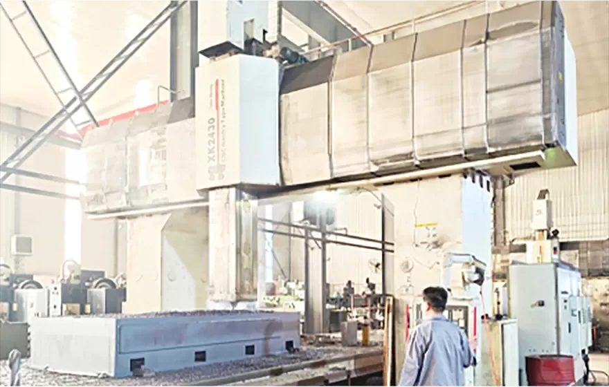 Heavy duty CNC gantry milling machine