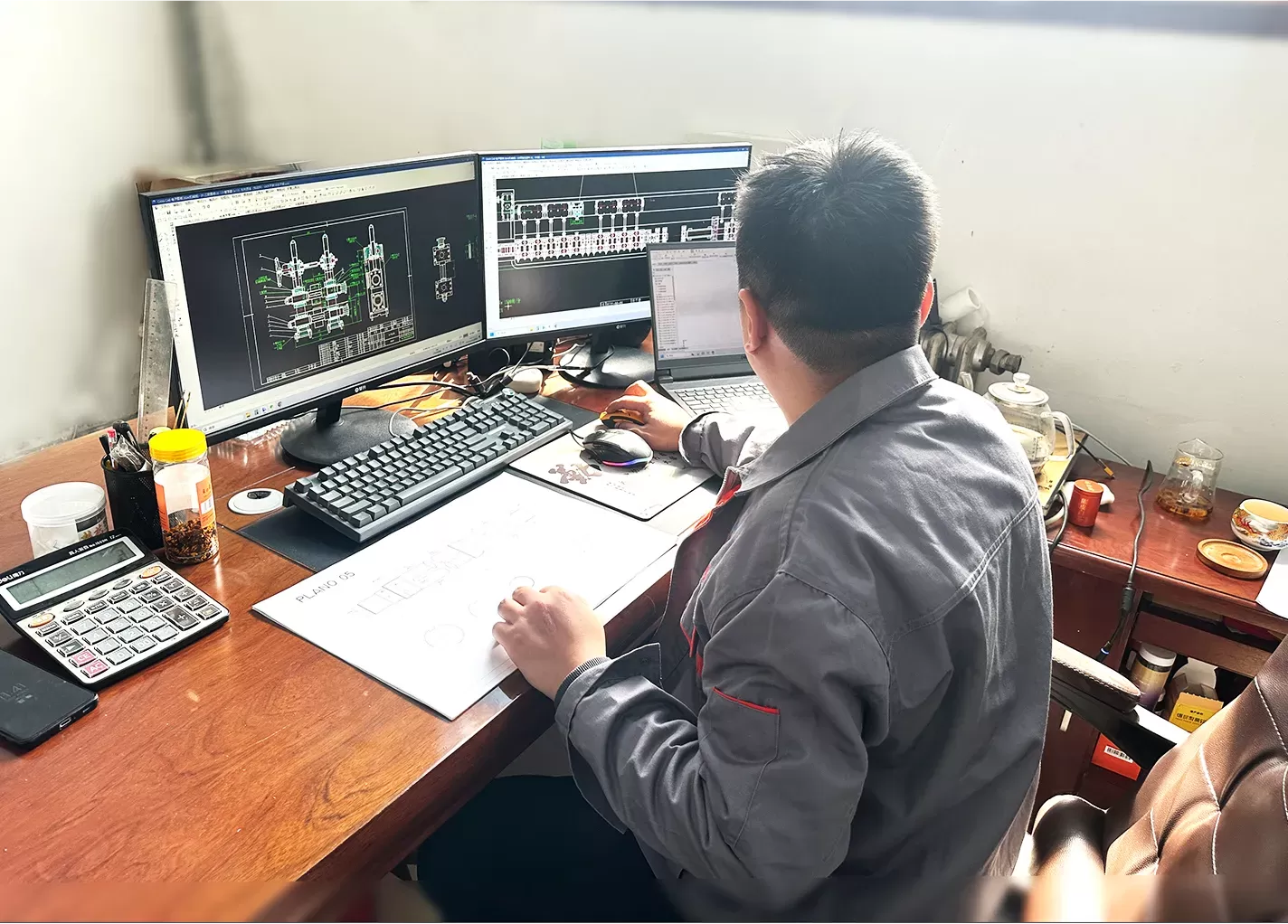 Sanso machinery design team