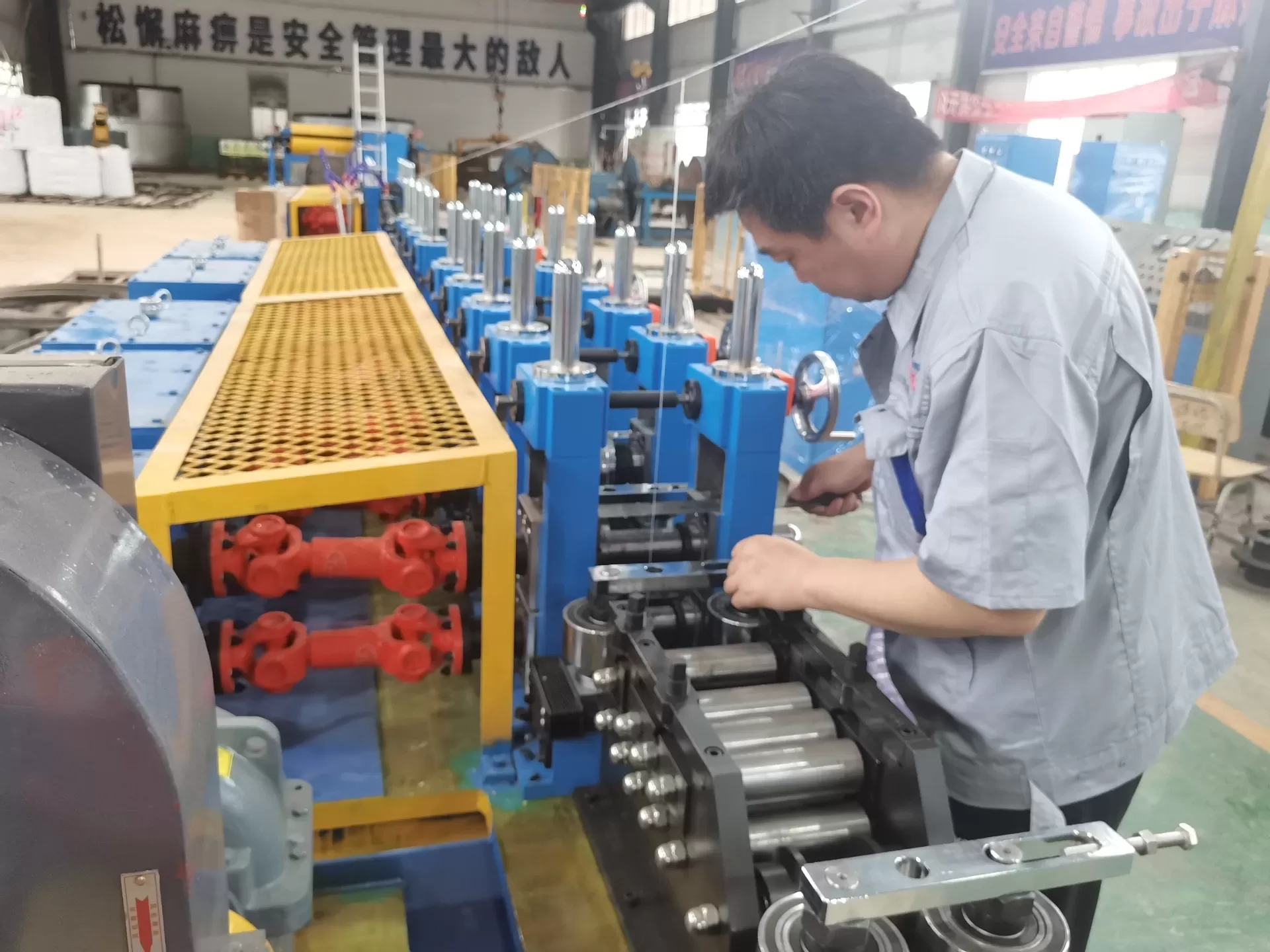 Solid calcium cored wire production line video cover