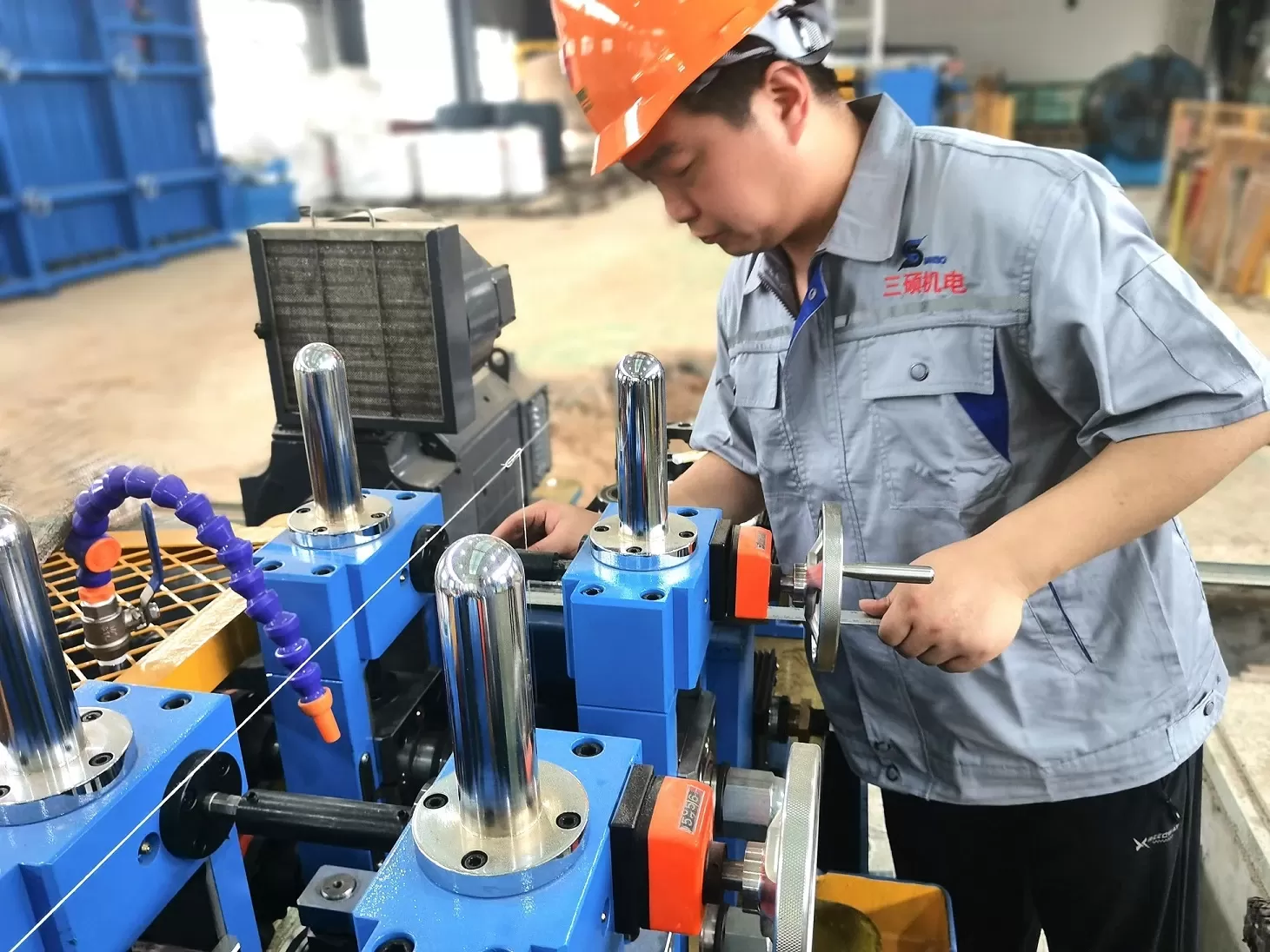 Sanso machinery service overview